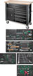 Stahlwille Werkbank inkl. 238-tlg. Premium-Werkzeugsatz WB 621/238QR