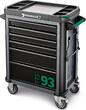 Stahlwille Werkstattwagen 93/6 A + TOP BOX + Arbeitsstrahler 93 Trolley + Box 10 Schubl. 0 x 0 x 0 mm TTS 93/6 anthrazit, RAL 70