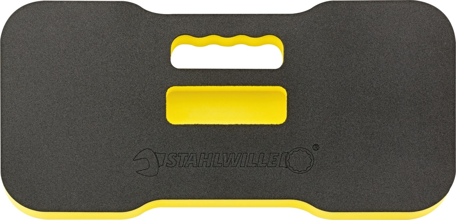 Stahlwille Kniematte L.490mm B.245mm H.30mm Anthrazit/gelb