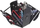 ALARM - SHOP ALARM Leather bag 7-L1, complete, with set of tools for sanitary installation service 7 SAN.SORT.SH-PL.M.LEDERT.L1 Inside L.165m -