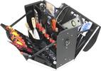 ALARM - SHOP ALARM Leather bag 13-L1, complete, with set of tools for electrical service jobs 13 ELEKT.SORT.EV M.LEDERT.L1 Inside L.165mm B.4 -