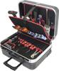ALARM - SHOP ALARM Hard shell trolley 13-HT, complete, with set of tools for electrical service jobs 13 PAKET 13 PLUS HS-TROLL.HT3 Inside L.1 -