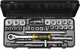 ELORA - SHOP ELORA Steckschlüssel-Satz 1/2, Sechskant, 25-teilig 10-32 mm, ELORA-771-OK LMU -