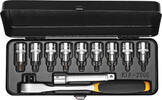   ELORA Socket Set 1/2', TORX®, 11-pcs. 20-60 mm, ELORA-770-KTXU  334,02 EUR227,13 EUR incl. VAT., +  23,10 EUR shipping