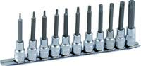   PROJAHN 1/2' socket bit set on clip rail, 11pcs, T10-T60, 100mm  107,09 EUR77,10 EUR incl. VAT., +  23,10 EUR shipping