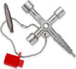KNIPEX - SHOP KNIPEX KNIPEX 00 11 04 Profi-Key for all standard shut-off systems 90 mm (self-service card/blister) -