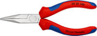 KNIPEX - SHOP KNIPEX KNIPEX 30 25 140 Langbeckzange mit Mehrkomponenten-Hüllen verchromt 140 mm -