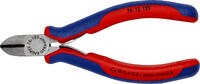 KNIPEX - SHOP KNIPEX KNIPEX 76 12 125 Diagonal Cutter for electromechanics with multi-component grips black atramentized 125 mm -