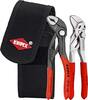   KNIPEX - SHOP KNIPEX KNIPEX 00 20 72 V04 Mini-Zangenset in Werkzeuggürteltasche (SB-Karte/Blister) 